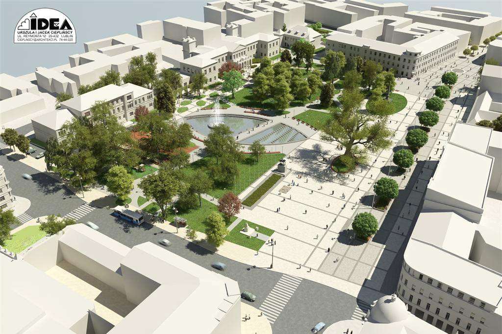 Tak ma w przyszłości wyglądać centrum Lublina