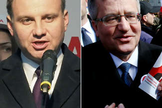 Andrzej Duda, Bronisław Komorowski
