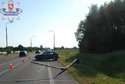 Wypadek na obwodnicy Radzynia Podlaskiego (fot. Policja)