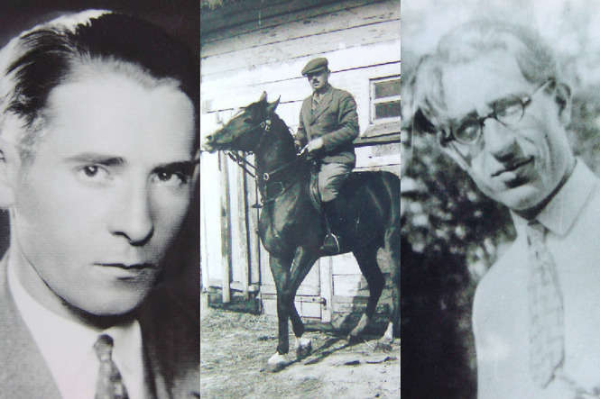 Od lewej: Rudolf Pelczarski – rozstrzelany na Majdanku, Kazimierz Bukraba – rozstrzelano go albo na Zamku albo na Majdanku, Hieronim Opitz – rozstrzelany na Zamku  (Fot. z archiwum Andrzeja Pyty)
