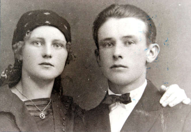 Feliksa i Paweł Dzięgiel (Fot. ze zbiorów Zygmunta Dzięgiela nadesłał Robert Och)