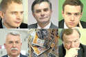 Od lewej: Henryk Smolarz (PSL), Lech Sprawka (PiS), Michał Kabaciński (TR), Sławomir Zawiślak (PiS) i Jan Łopata (PSL) wykorzystali w ubiegłym roku maksymalną kwotę ponad 35 tys. zł