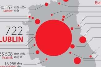  Lublin się wyludnia, bo część mieszkańców przenosi się na tereny gmin ościennych