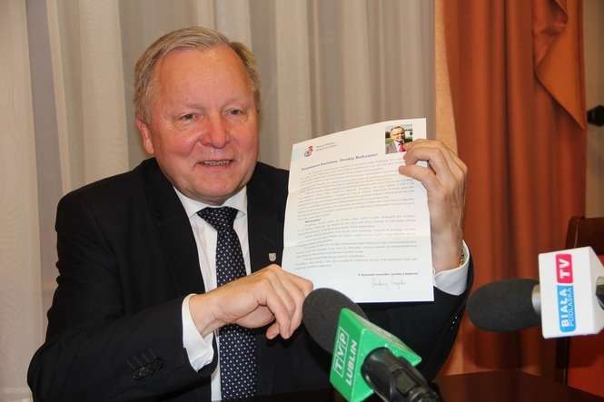Andrzej Czapski były prezydent Białej Podlaskiej wystartuje w jesiennych wyborach parlamentarnych z listy PSL / fot.EB archiwum