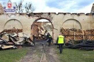 Pożary w Moniatyczach. Podpalacz się przyznał, chce do więzienia