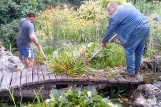 Stawy dla zwierząt, przy których trwają jeszcze prace, to kolejna atrakcja zamojskiego zoo. Fot. ZOO Zamość
