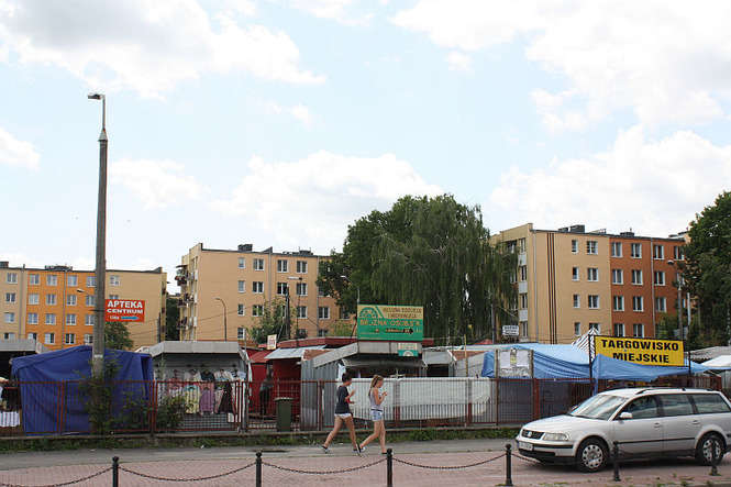 Koniec handlu przy ul. Balladyny w Kraśniku (fot. Archiwum)