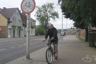 Szlak biegnie ulicami Ceramiczną i Szpitalną do ul. Lubelskiej w Chełmie (fot. Jacek Barczyński)