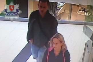 Kadr z monitoringu w sklepie