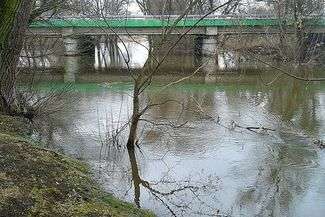 Rzeka Huczwa w Hrubieszowie, fot. Emptywords