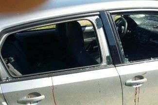 Auto windykatora po ataku