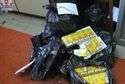 Papierosy znalezione pod Opolem Lubelskim (fot. KPP Opole Lubelskie.