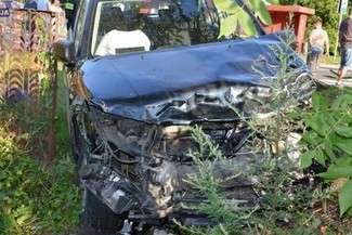 Wypadek w Biłgoraju (fot. Policja)