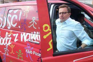 Dariusz Joński, rzecznik SLD (Fot. Tomasz Maciuszczak)