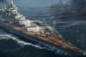 Niemiecki pancernik Bismarck w grze World of Warships