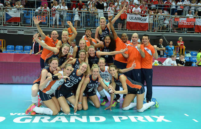 Reprezentacja Holandii zagra za rok w World Grand Prix pierwszej dywizji, fot. fivb.org