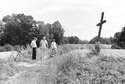 Tajemniczy krzyż w okolicach Zbędowic (fot. ze zbiorów Mikołaja Spóza i Roberta Ocha)