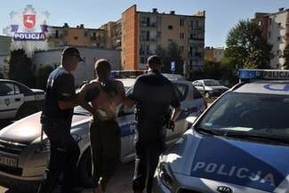 Podpalacz z Poniatowej pod dozorem policji. Spłonęło 1,7 ha lasów