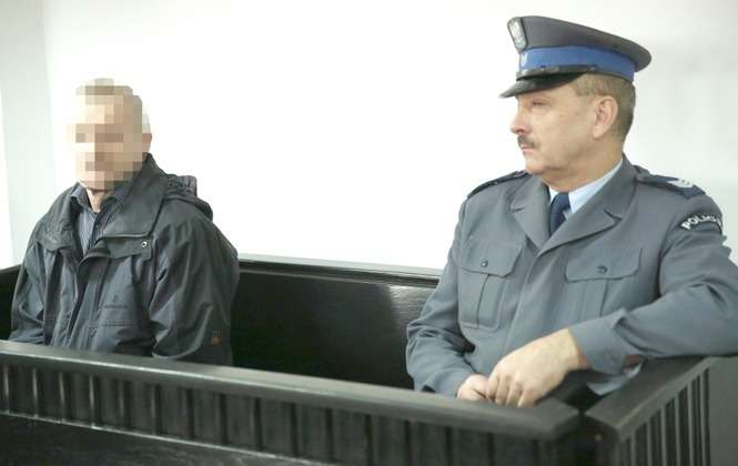 Andrzeja Ś. nie było w sądzie. Na zdjęciu podczas rozprawy z grudnia 2013 roku (Fot. Maciej Kaczanowski)<br />
