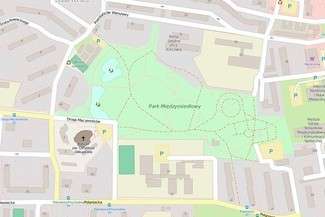 Park Międzyosiedlowy w Chełmie (Źródło: OpenStreetMap contributors)