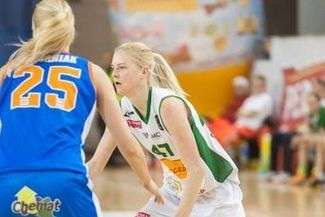 Olivia Szumełda-Krzycka rzuciła siedem punktów

FOT. AZS.UMCS.PL