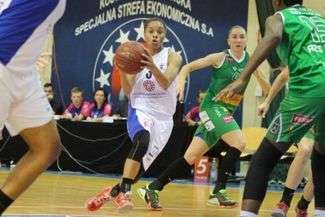 Fragment wyjazdowego spotkania Pszczółki AZS UMCS w Gorzowie Wielkopolskim
FOT. REMIGIUSZ ŁOGUSZ/ AZSPWSZGORZOW.PL
