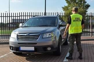Terespol: Kradzione subaru, warte 60 tys. zł zatrzymane na granicy