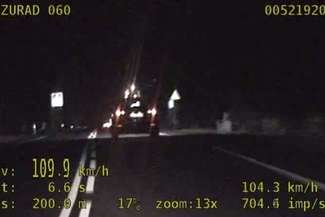 110 km/h w terenie zabudowanym. "Zamyśliłem się"