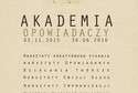 Akademia Opowiadaczy czeka na chętnych