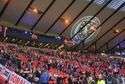 Kibice z Polski na Hampden Park fot. Piotr Warmiński
