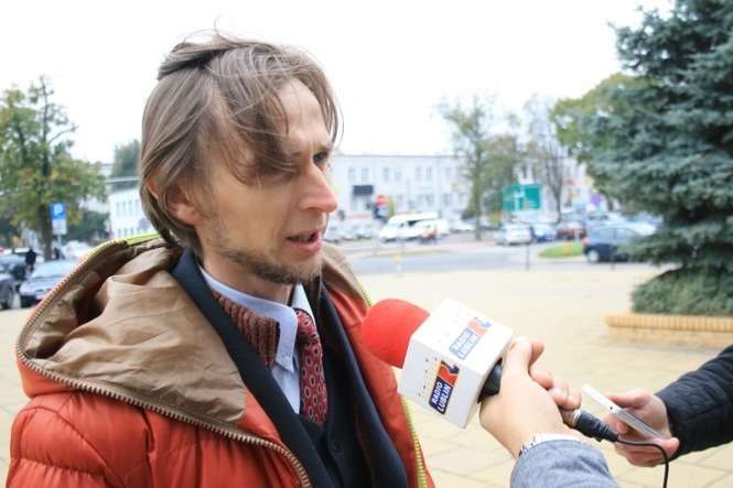 Paweł Zacharewicz skrytykował Małgorzatę Sadurską podczas konferencji prasowej (fot. Radosław Szczęch)