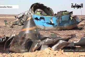 Katastrofa rosyjskiego airbusa na półwyspie Synaj. Zdjęcia z miejsca wypadku