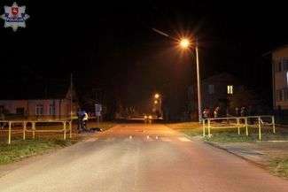 Wypadek w Tarnogórze. Fot. Policja