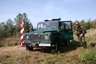 Na Węgry wyjechali funkcjonariusze, którzy na co dzień pełnili służbę na zielonej granicy (Fot. Komenda Główna Straży Granicznej)