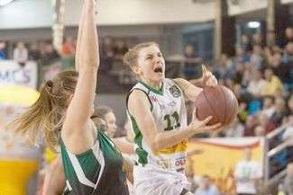 Aldona Morawiec ma w kadrze pewniejszą pozycję niż w klubie
FOT. AZS.UMCS.PL
