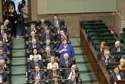 Poseł Gabriela Masłowska (PiS) podczas czwartkowego ślubowania 