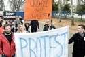 Protest na WSPiA
