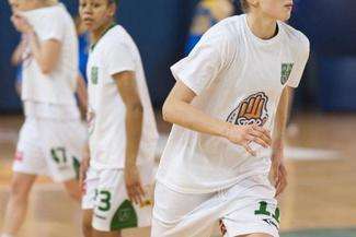 Aldona Morawiec i jej klubowe koleżanki miały swój udział w ograniu Białorusi, fot. azs.umcs.pl