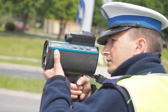 Co tydzień lubelscy policjanci zatrzymują od 30 do 40 praw jazdy za zbyt szybką jazdę w terenie zabudowanym