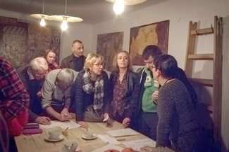 Spotkanie lubelskiej grupy Komitetu Obrony Demokracji