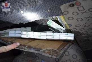 Papierosy znalezione w vw transporterze