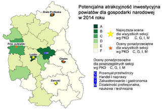 Lubelskie mało atrakcyjne dla inwestorów w kraju. W UE też mamy dalekie miejsce