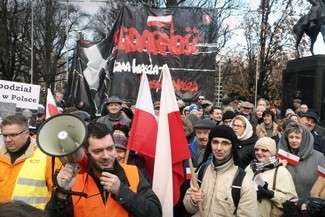 Sobotnia manifestacja KOD w Lublinie (fot. Wojciech Nieśpiałowski)