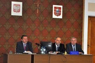 Przewodniczący i wiceprzewodniczący Rady Miasta Zamość (fot. Agnieszka Kasperska / archiwum)