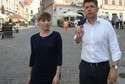 Ryszard Petru i jedynka Nowoczesnej w ostatnich wyborach Urszula Bury (fot. Jacek Szydłowski)