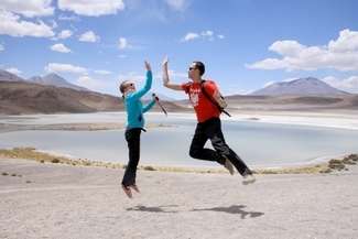 Basia i Michał w Boliwii