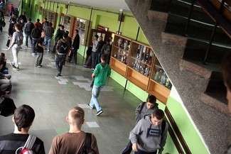 Zespół Szkół Elektronicznych w Lublinie, w którym działa Technikum Elektroniczne im. Obrońców Lublina (fot. Jacek Świerczyński / archiwum)