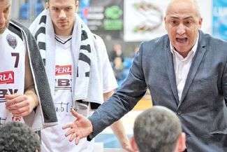 Dusan Radović ciągle czeka na pierwsze zwycięstwo w roli trenera Startu Lublin, FOT. PRZEMYSŁĄW GĄBKA/STARTLUBLIN.PL