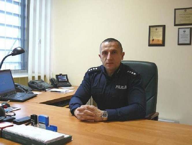 nadkom. Jerzy Czebreszuk (fot. Policja)