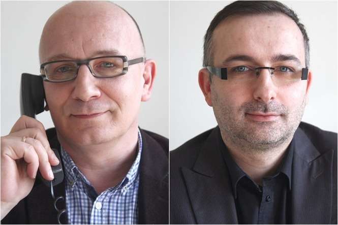 Andrzej Berkowski (z lewej) i Konrad Czubek przez dwie godziny odpowiadali na pytania naszych czytelników (fot. AS)
